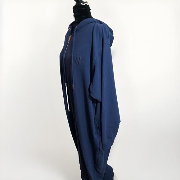 Savage X Fenty Jumpsuit Women’s Plus 3X Blue One Piece Loungewear Rihanna NEW - Picture 4 of 15